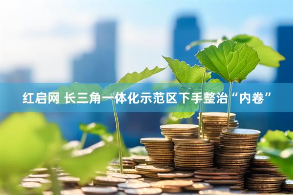 红启网 长三角一体化示范区下手整治“内卷”