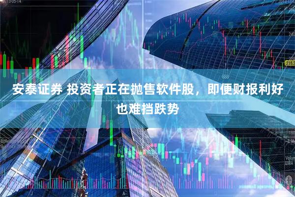 安泰证券 投资者正在抛售软件股，即便财报利好也难挡跌势