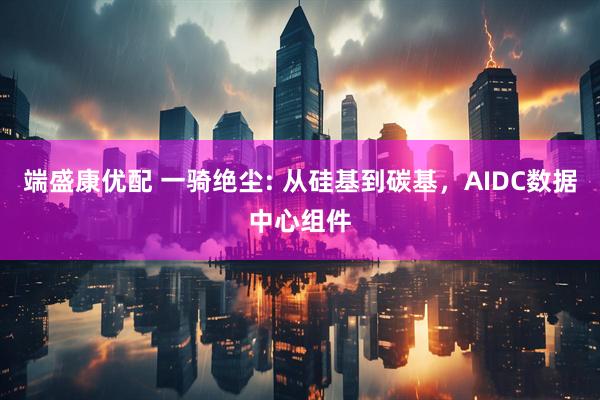 端盛康优配 一骑绝尘: 从硅基到碳基，AIDC数据中心组件